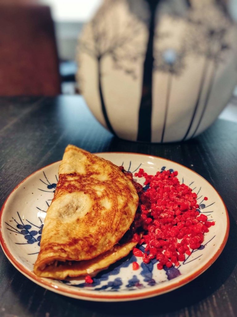 Omelette banane