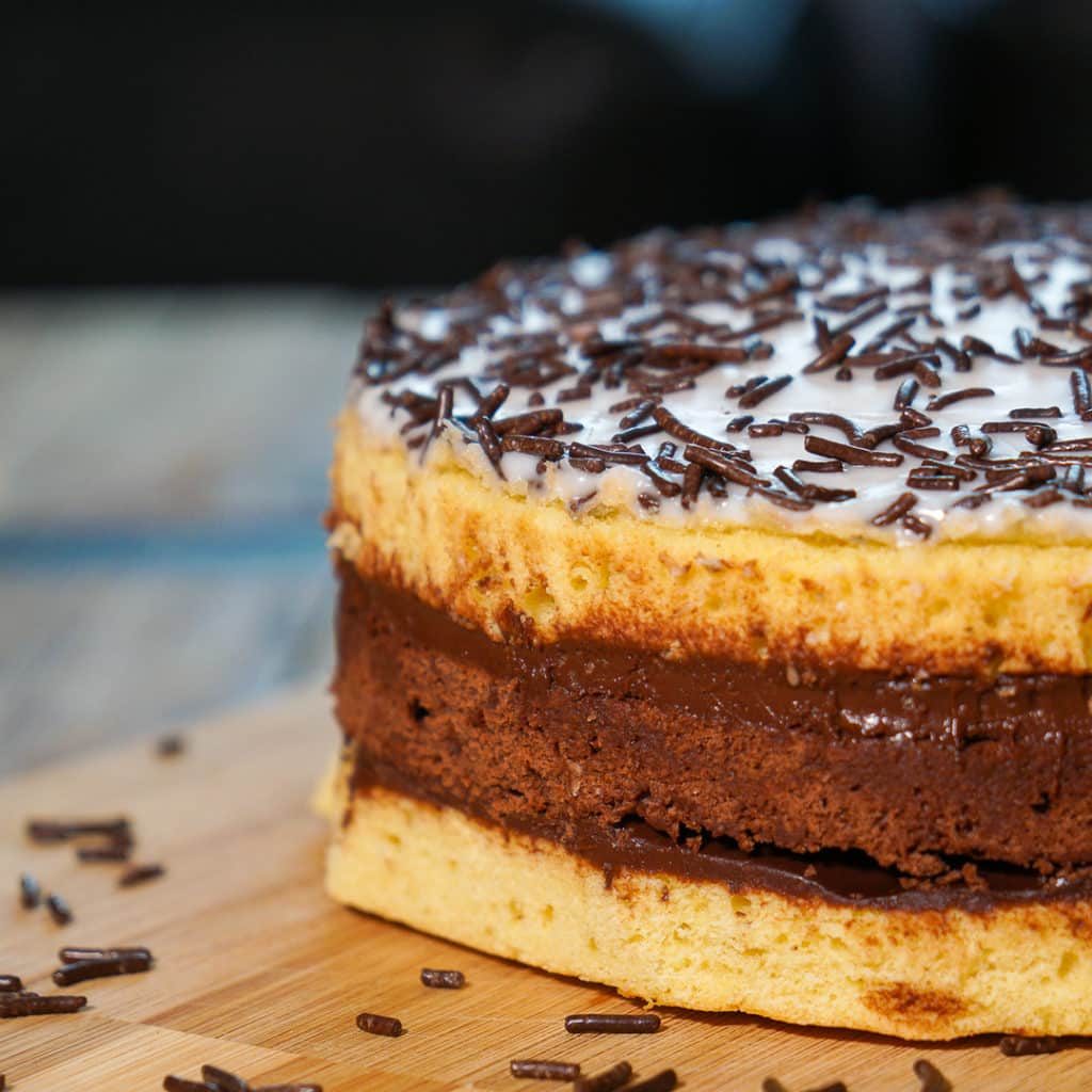 gâteau 3 couches Napolitain