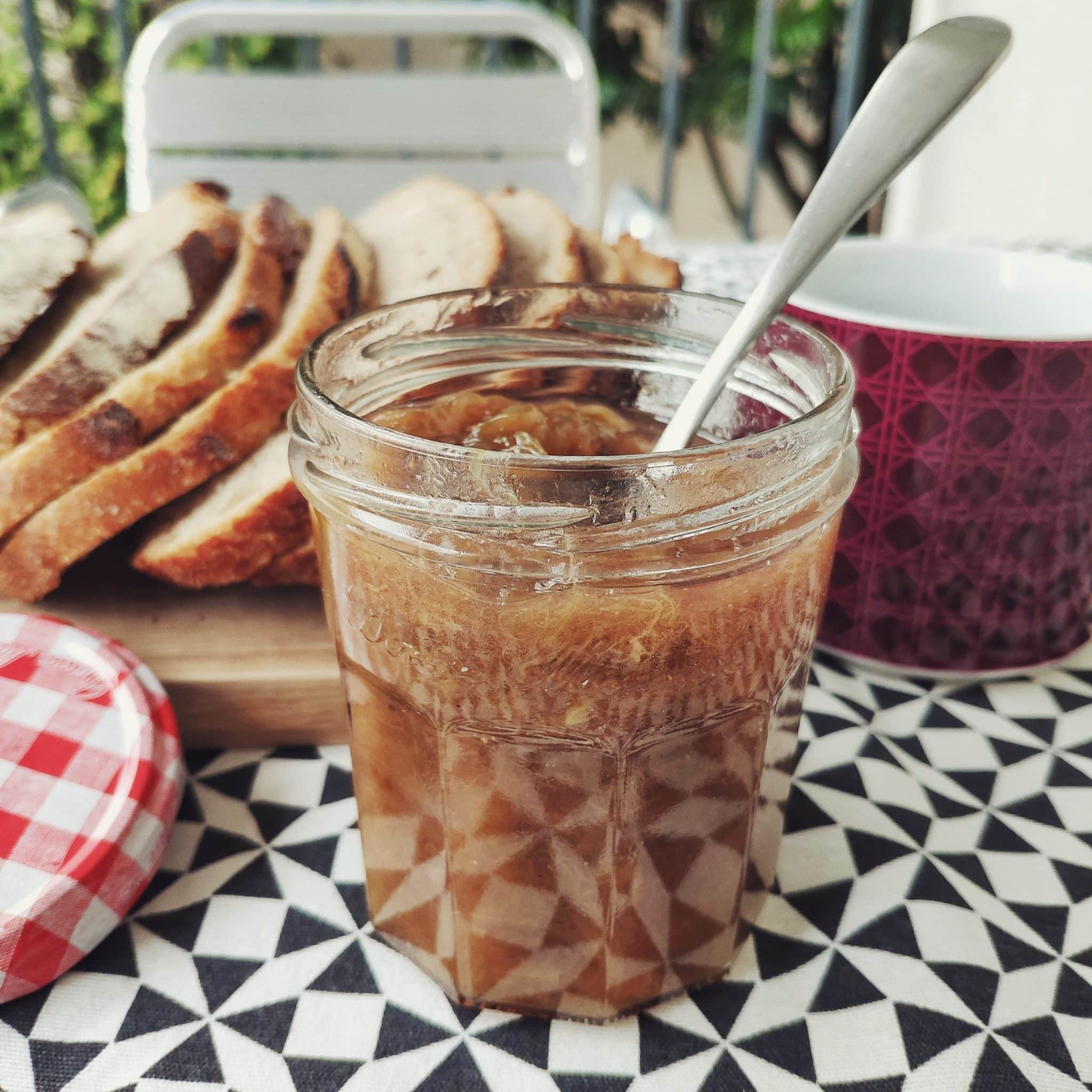 Confiture de rhubarbe à la vanille facile Grignotine