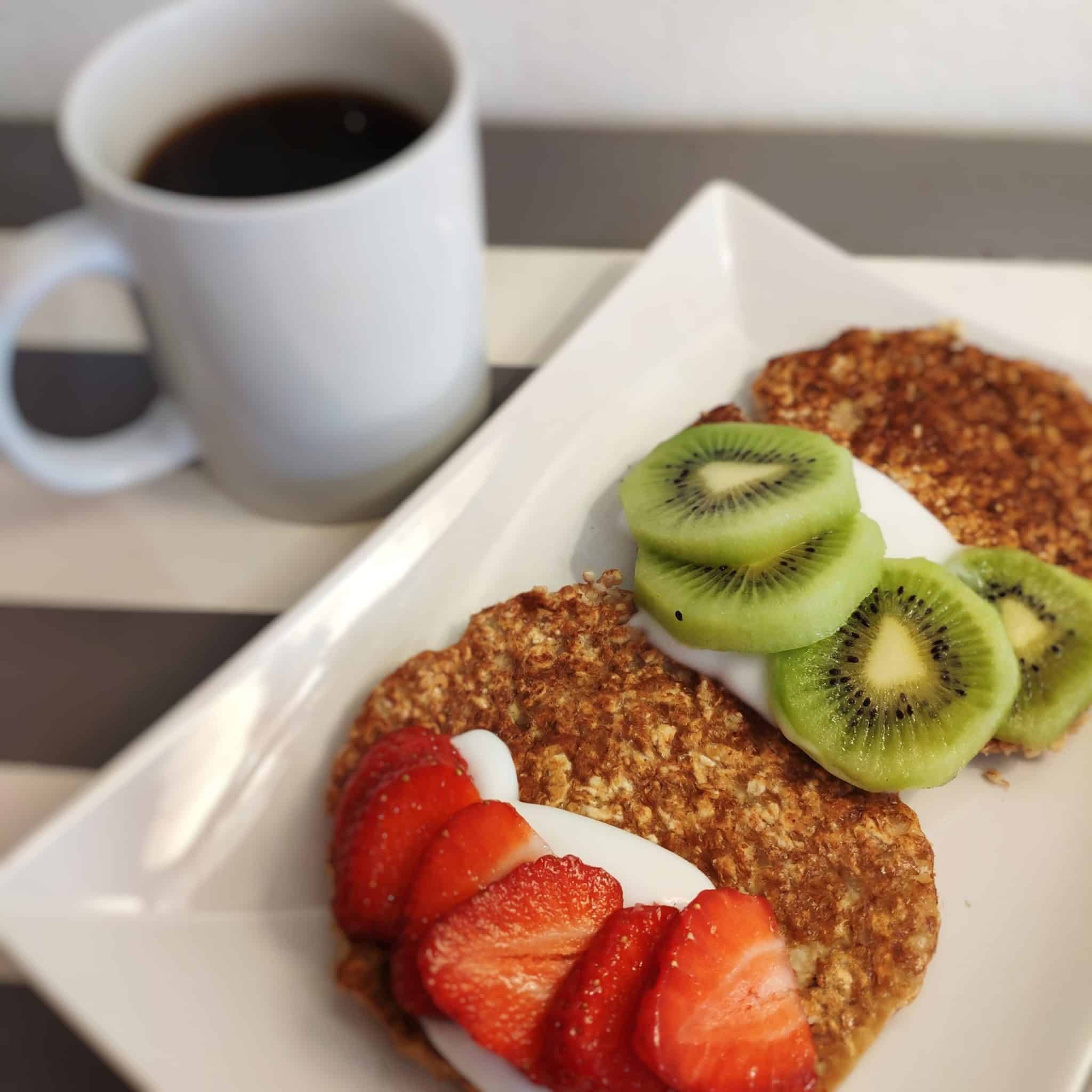 Pancakes healthy aux flocons d'avoine - Grignotine