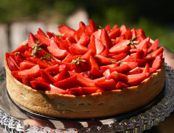 Tarte fraises Grignotine