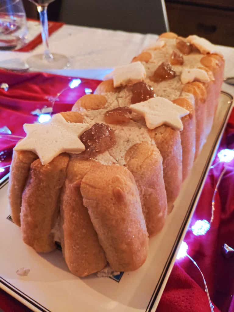 Bûche de Noël légère aux marrons glacés, crème de marrons et whisky -  Recettes de cuisine Ôdélices
